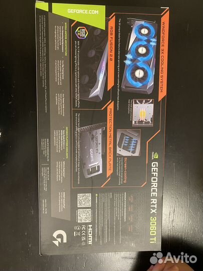 Видеокарта gigabyte geforce rtx 3060 ti 8 g