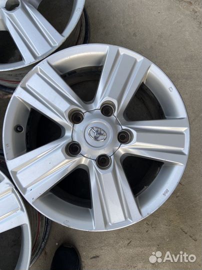 Продам оригинальные диски TLC200 R18, 5x150