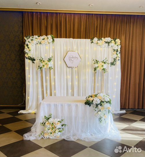 Оформление свадеб и праздников