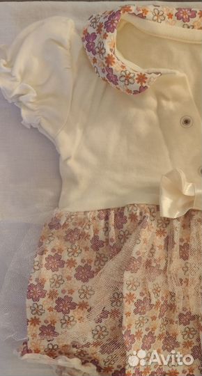 Платье боди для девочки