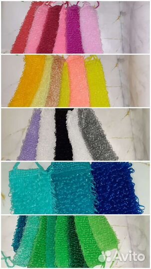 Мочалка ручной работы