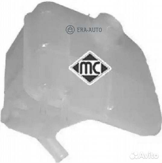 Metalcaucho 03744 Бачок радиатора frd focus 1.8d-2