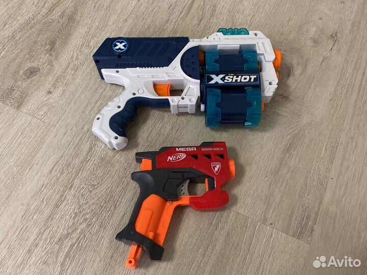 Nerf два игрушкчных пистолета