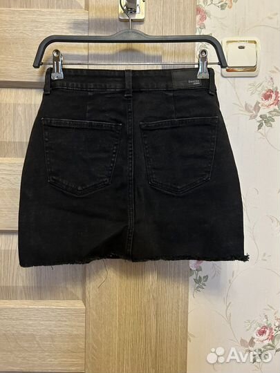 Джинсовая юбка bershka