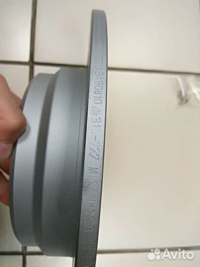 Диск тормозной задний BMW E39