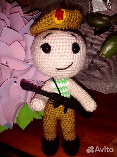 Вязаные игрушки ручной работы