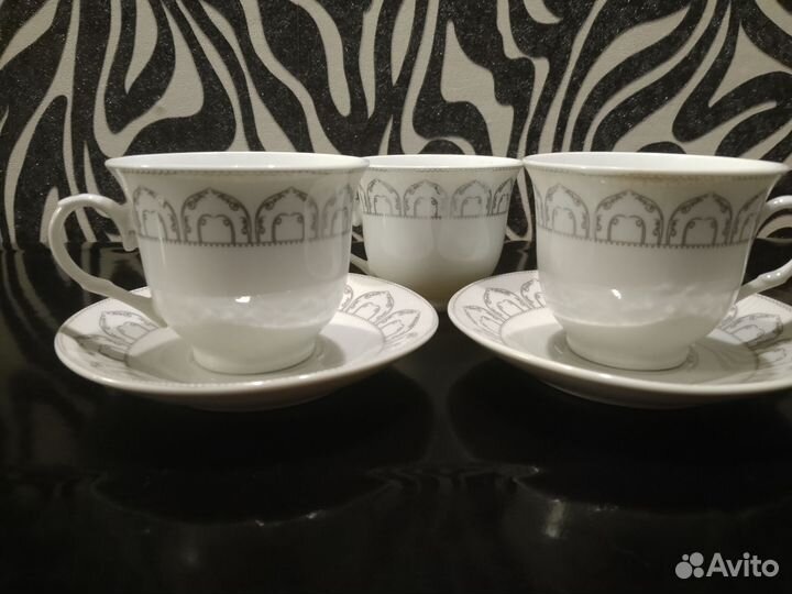 Чайная пара фарфор
