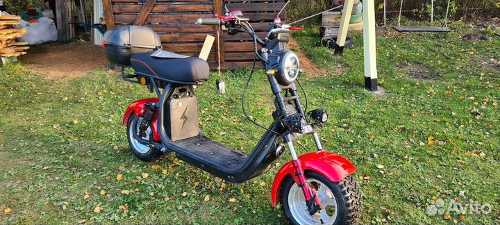 Электросамокат для взрослых с сиденьем