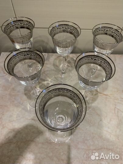 Фужеры богемия