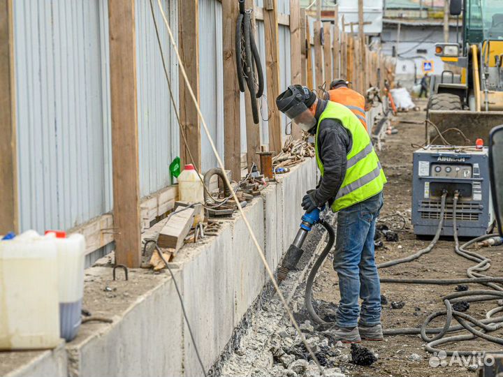 Пневматические отбойные молотки, бетоноломы