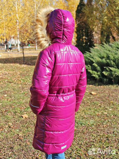 Пальто для девочки 140 новое