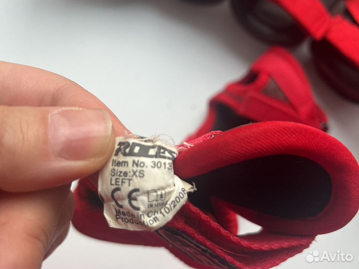 Защита для роликов roces детский размер