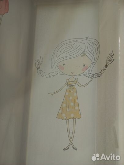 Тюль органза детская в стиле Zara Home