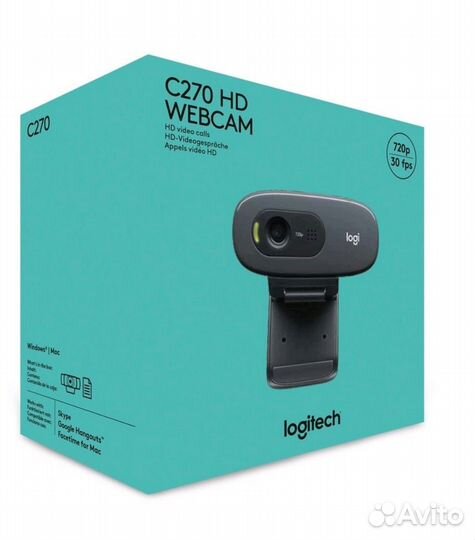 Веб-камера Logitech C270 HD webcam