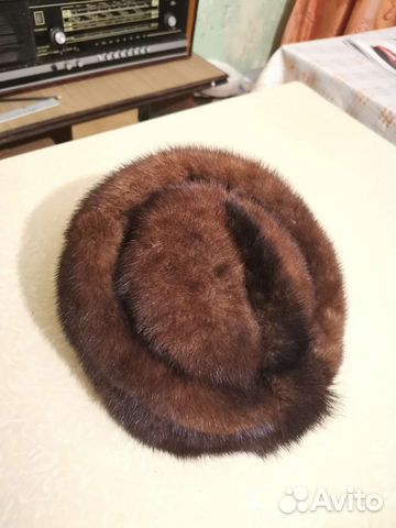 Шапка норковая женская