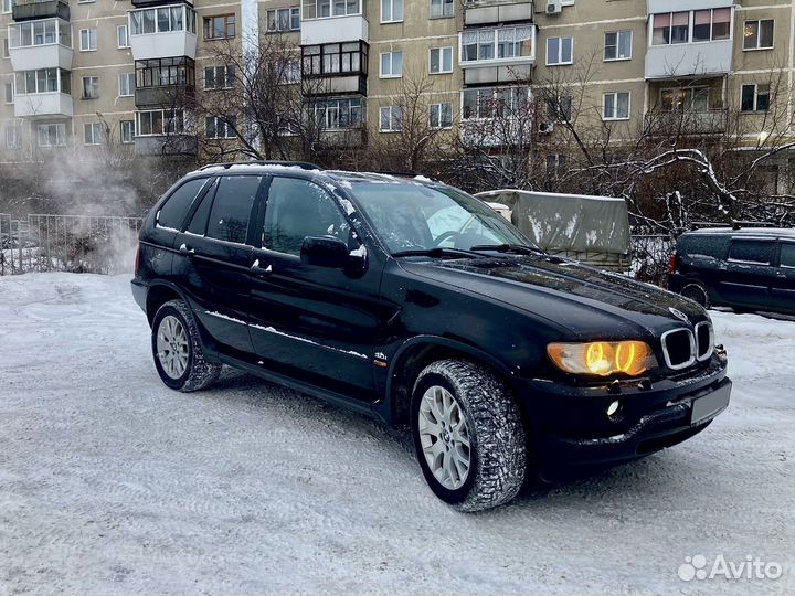 BMW X5 3.0 AT, 2001, 330 000 км