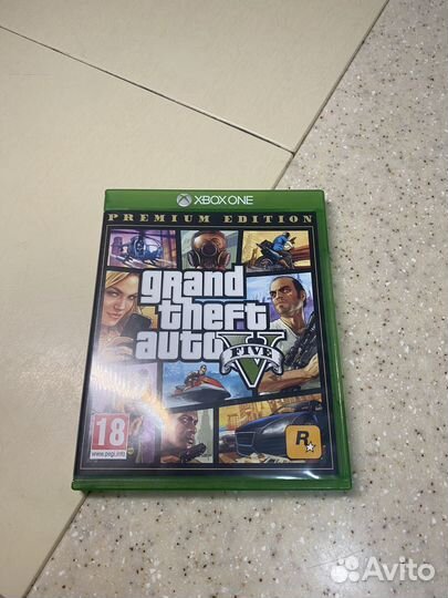 Gta 5 xbox one диск