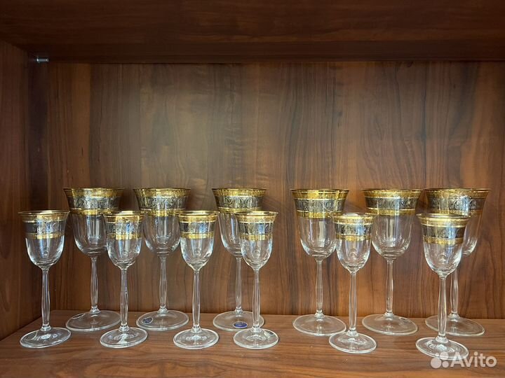 Набор бокалов Чехия Bohemia