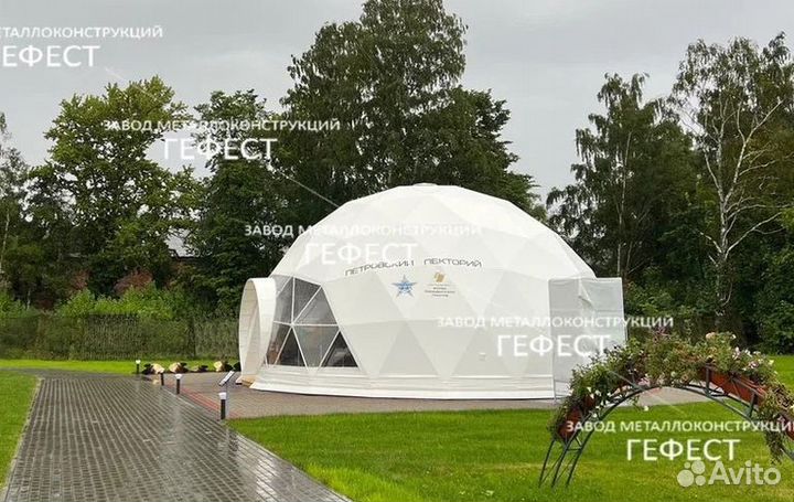 Шатер под павильон, ангар, кафе 11 м диметр