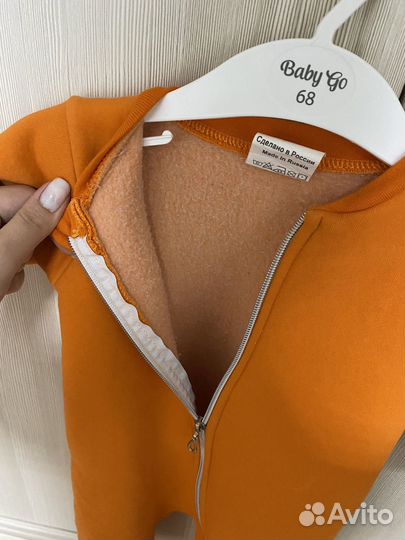 Комбинезон на флисе 74