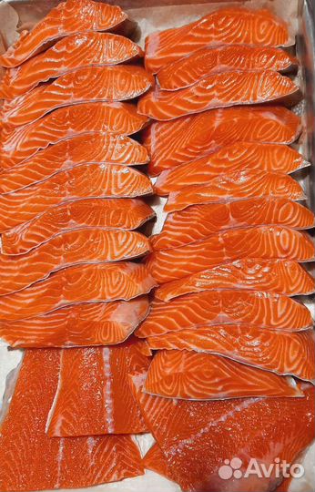 Стейки Мурманской форели охлажденной премиум