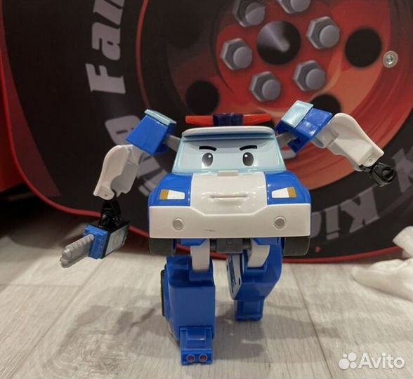 Поли робокар трансформер