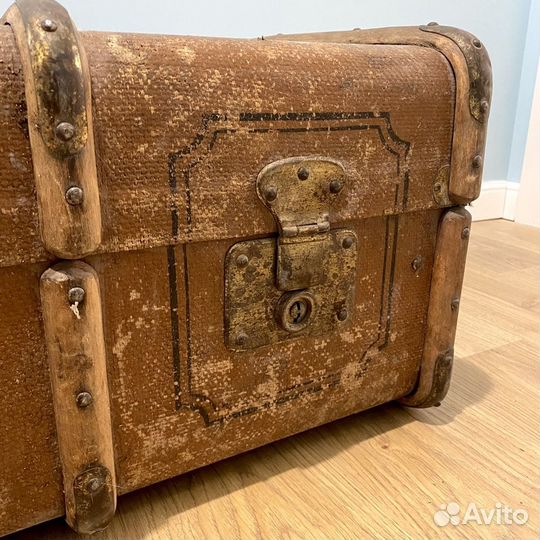 Дорожная сумка саквояж каретный 19 век