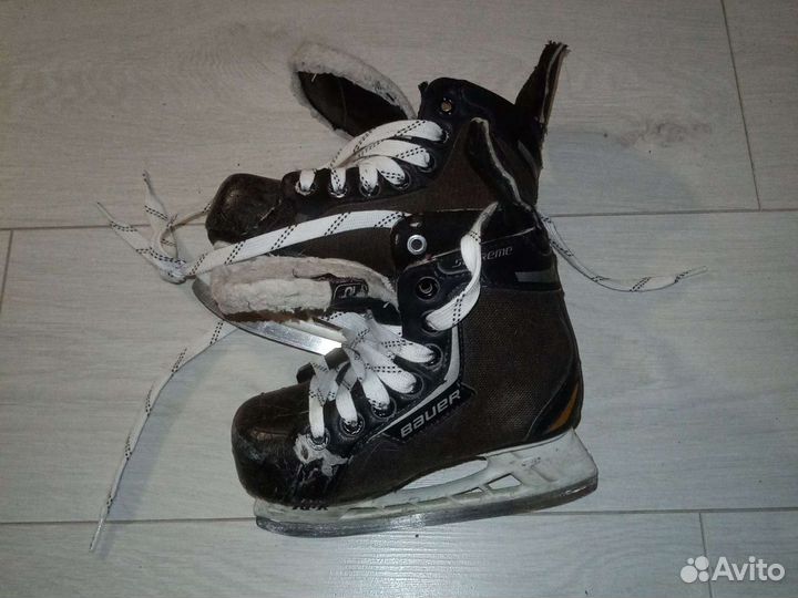 Хоккейные коньки bauer детские 28р