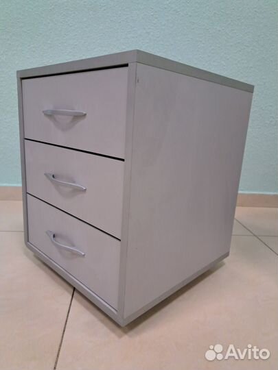 Тумба серая, 40*40, высота 48,5