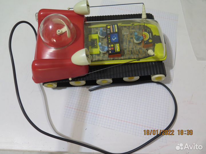 Электромеханическая игрушка СССР луноход, планетох