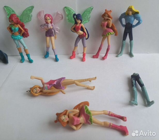 Феи Винкс, пикси.из киндер сюрпризов