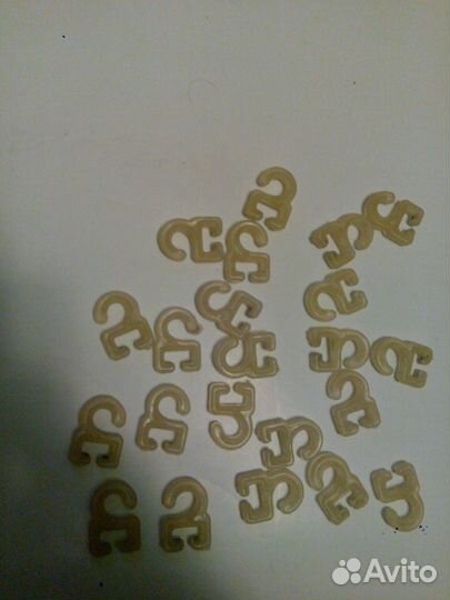 Крючки для гардины алюминиевой СССР