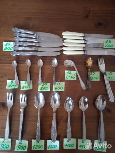 Советские наборы ложки, вилки,ножи нержавейка нов