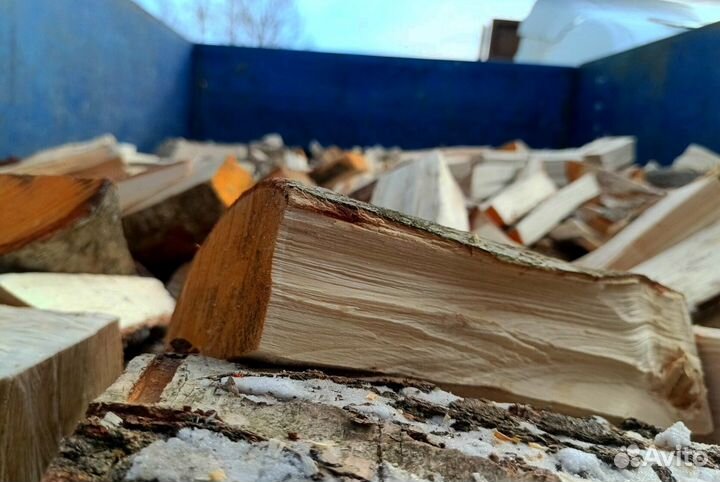 Дрова с доставкой навалом от 6м3