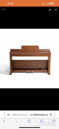 Цифровое пианино 88 клавиш