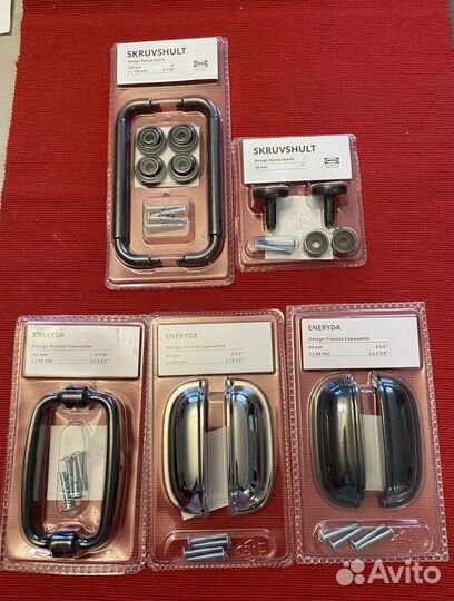 Новые мебельные ручки икеа. Разные