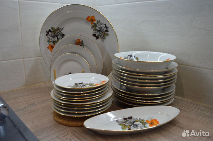 Набор столовой посуды зик СССР