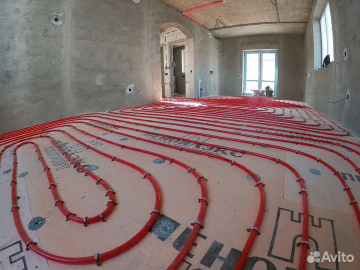 Теплый пол со стяжкой быстро договор гарантия