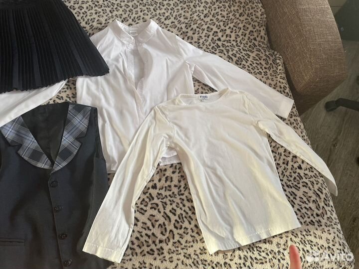 Школьная форма для девочки 128 134 пакетом