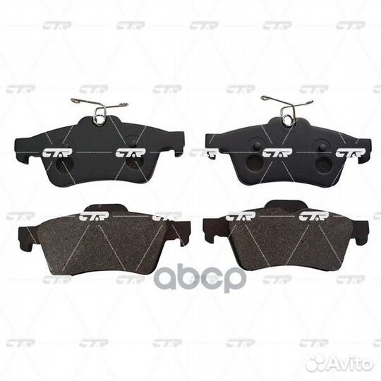 Колодки зад. ford focus (II),focus (III) (2011