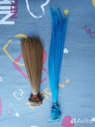 Трессы для кукольной головы