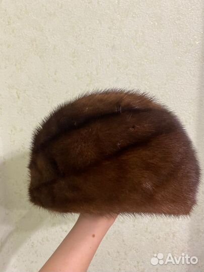 Шапка норковая