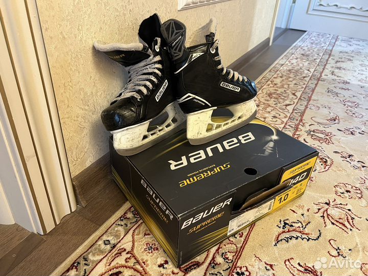 Хоккейные коньки bauer детские