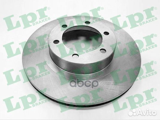 Диск тормозной T2027V Lpr