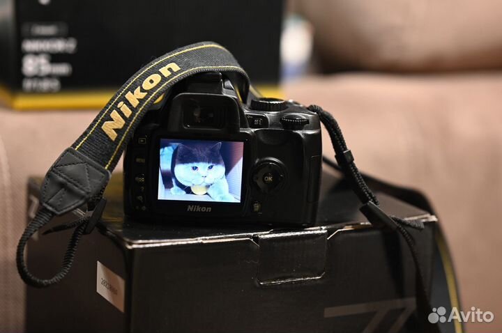 Фотоаппарат Nikon D60 + два объектива Nikkor