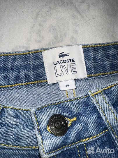 Джинсы lacoste оригинал