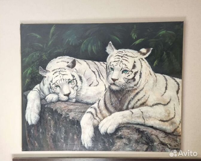 Картина маслом на холсте большая