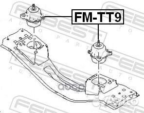 Подушка двигателя (гидравлическая) прав FMT