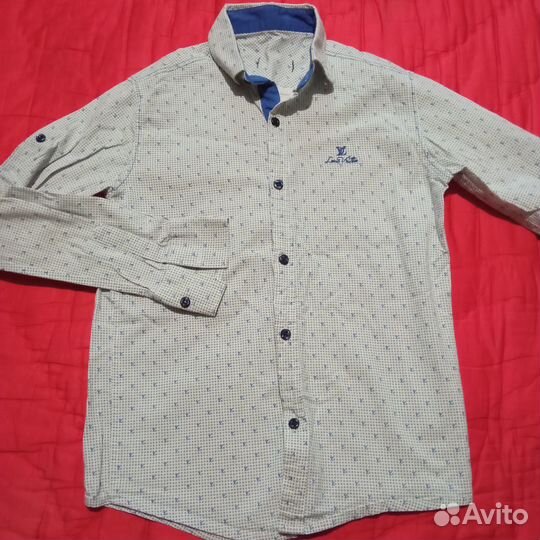 Рубашки на мальчика, рост 122