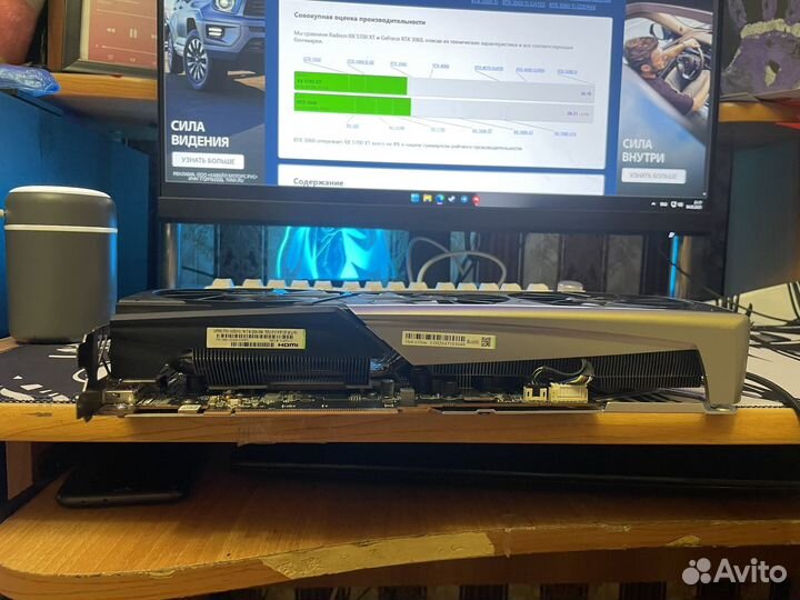 Видеокарта RX 5700 XT 8gb